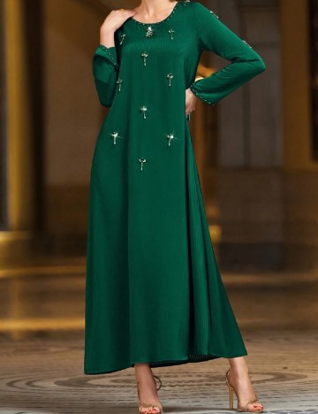 
						Rochie lunga SHEIN, verde