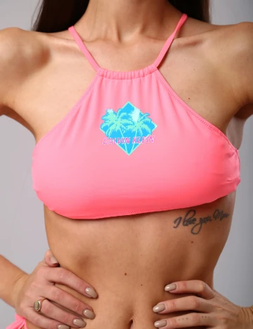 Sutien de baie Calvin Klein, roz