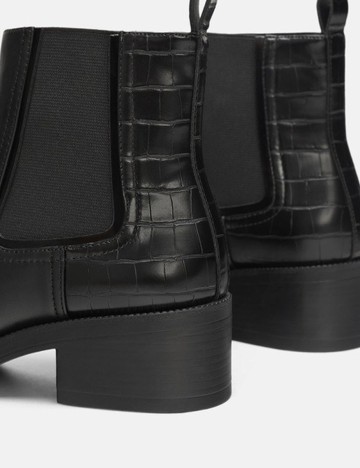Botine Zara, negru, 38