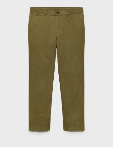 Pantaloni Mango, verde Verde