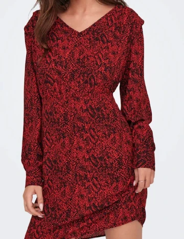 Rochie scurta Only, rosu
