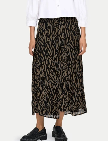 Fusta Only, negru/maro