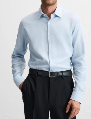 Camasa Zara, bleu Albastru