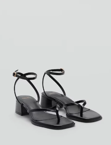 Sandale Mango, negru Negru