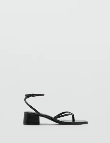 Sandale Mango, negru Negru
