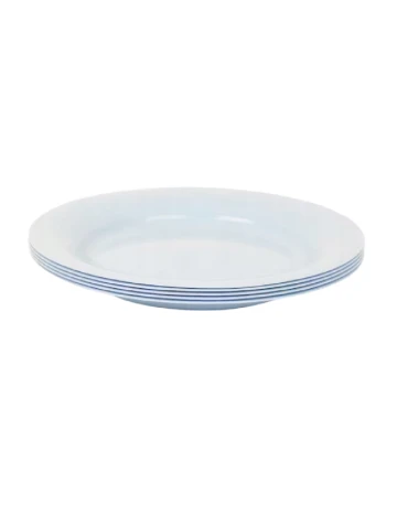 Set farfurii 5 bucati PLAST1, albastru Albastru