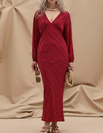 
						Rochie lunga SHEIN, rosu