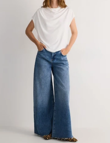 Bluza Reserved, alb Alb