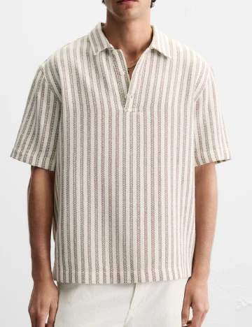 Camasa Oversize Zara, bej