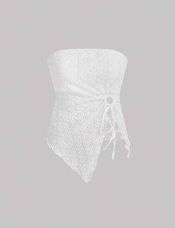 Top SHEIN, alb