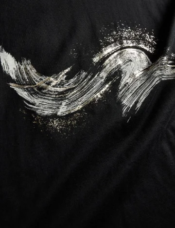 Tricou Reserved, negru