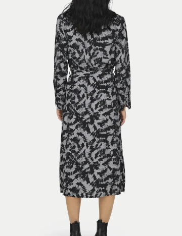 Rochie medie Jacqueline de Yong, gri