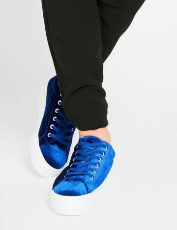 Pantofi sport Pieces, albastru, 38