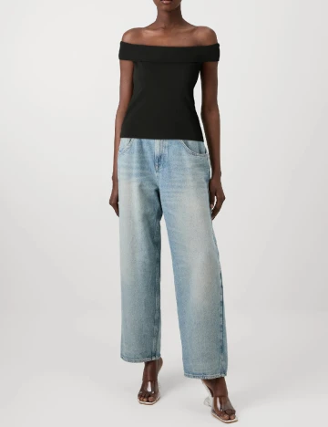 Bluza Pieces, negru