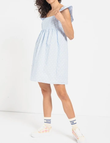 Rochie scurta Vero Moda, albastru Albastru