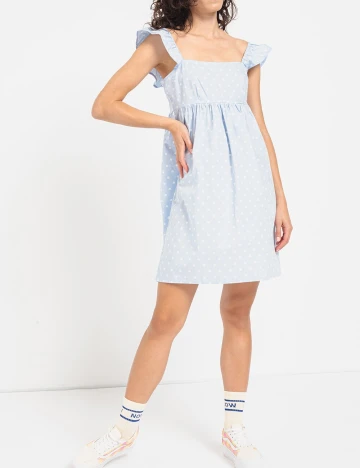 Rochie scurta Vero Moda, albastru Albastru