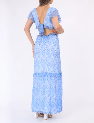 Rochie lunga Vero Moda, albastru