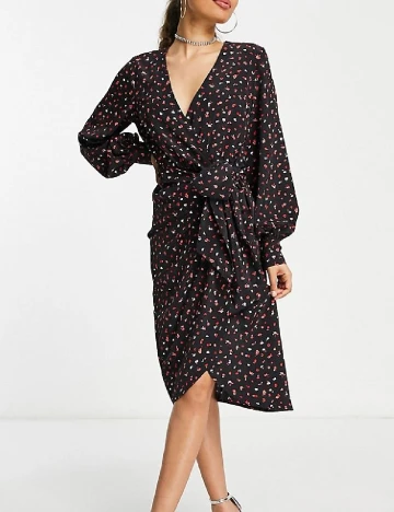 Rochie medie Glamorous, negru Negru