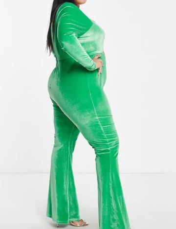 Salopeta the frolic Plus Size, verde Verde