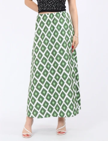 Fusta Vero Moda, verde Verde