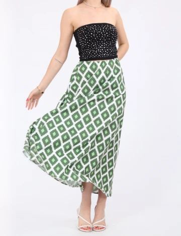 Fusta Vero Moda, verde Verde