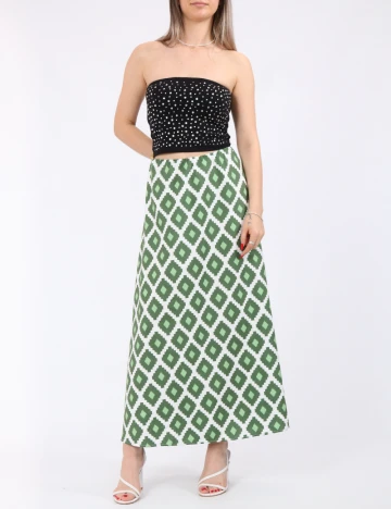 Fusta Vero Moda, verde Verde