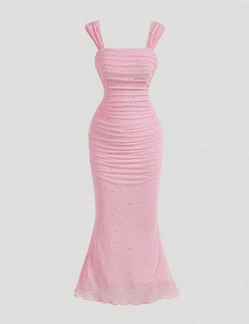 Rochie medie SHEIN, roz