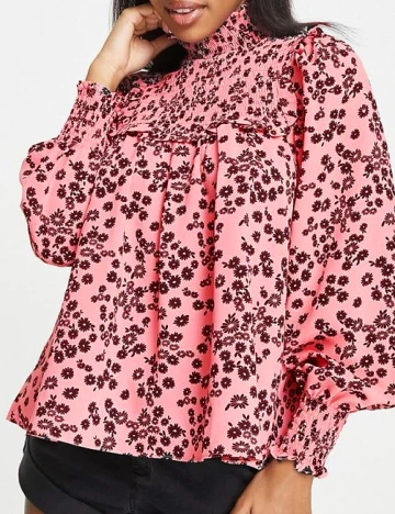Bluza Glamorous, roz Roz