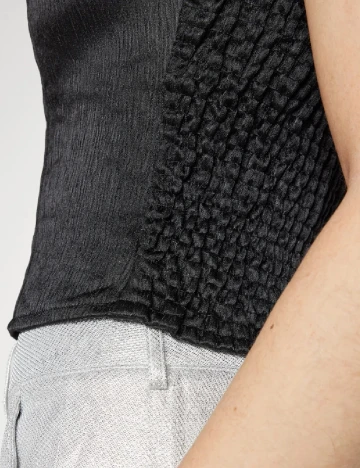 Top Pieces, negru Negru