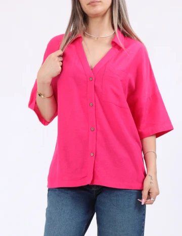 Camasa Vero Moda, roz Roz