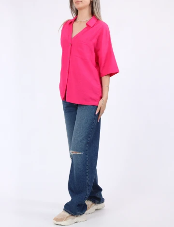 Camasa Vero Moda, roz Roz