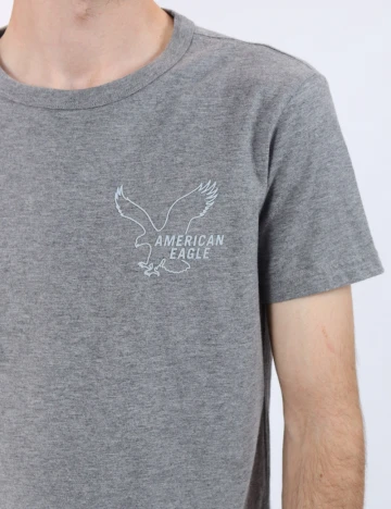 Tricou American Eagle, gri