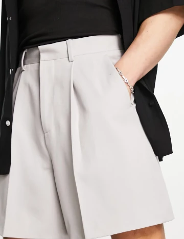 Pantaloni scurti ASOS, gri Gri