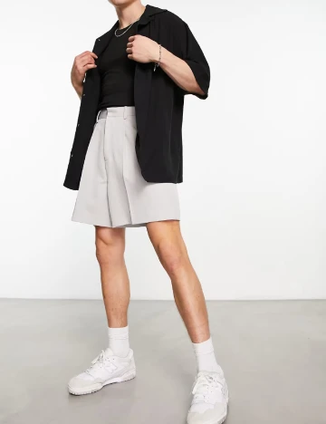 Pantaloni scurti ASOS, gri Gri