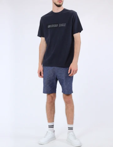 Tricou American Eagle, bleumarin inchis