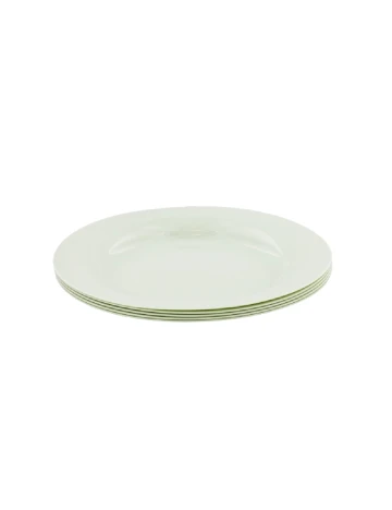 Set farfurii 5 bucati PLAST1, verde Verde