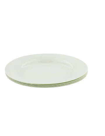 Set farfurii 5 bucati PLAST1, verde Verde