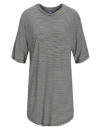 
						Tricou Jack&Jones, alb/negru