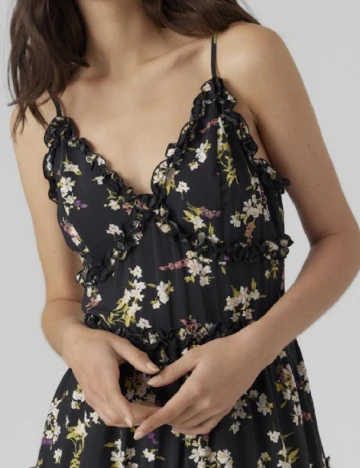 Rochie scurta Vero Moda, negru Negru