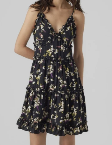 Rochie scurta Vero Moda, negru Negru