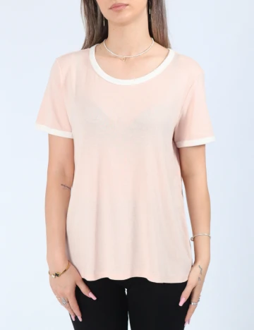 Tricou American Eagle, roz pal Roz