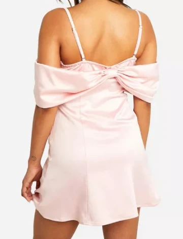 Rochie scurta Boohoo, roz