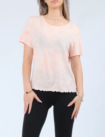 Tricou American Eagle, roz Roz