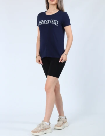 Tricou American Eagle, albastru Albastru