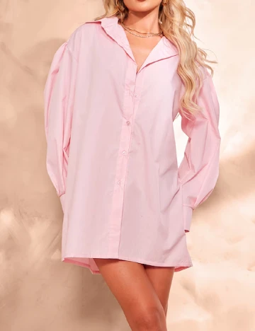 Rochie scurta PRETTYLITTLETHING, roz