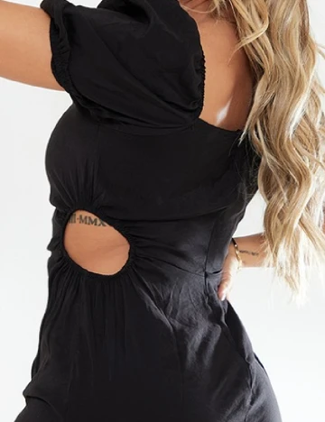 Rochie scurta PRETTYLITTLETHING, negru
