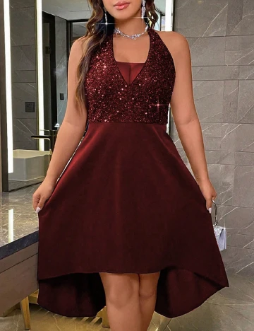 Rochie scurta SHEIN CURVE, visiniu