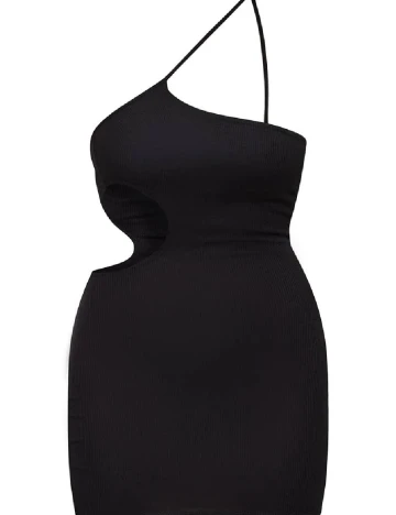 Rochie scurta PRETTYLITTLETHING, negru