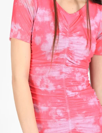 Rochie scurta Bolongaro Trevor, roz Roz