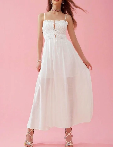 Rochie lunga SHEIN, alb